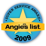 Angies List Super Service Award 2009