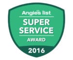 Angies List Super Service Award 2016