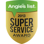 Angies List Super Service Award 2013